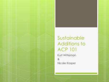 ACP 101 presentation title slide
